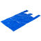 35의 Mic 파란 인쇄되지 않은 t-셔츠 쇼핑 백 LDPE 물자 18&quot; X 7&quot; X 32&quot;
