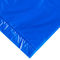 플라스틱 t-셔츠 쇼핑 백 파란 색깔 편평한 유형 주문을 받아서 만들어진 크기
